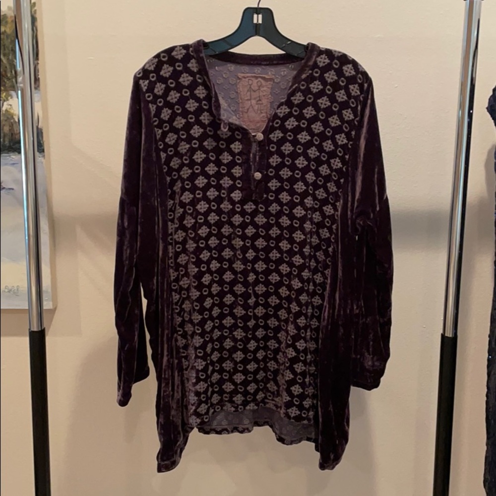 Johnny Was Velvet Dress
